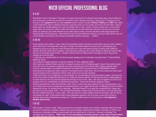 blog screenshot