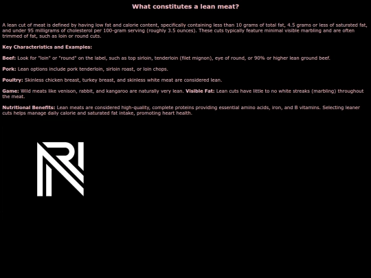 lean_meat screenshot
