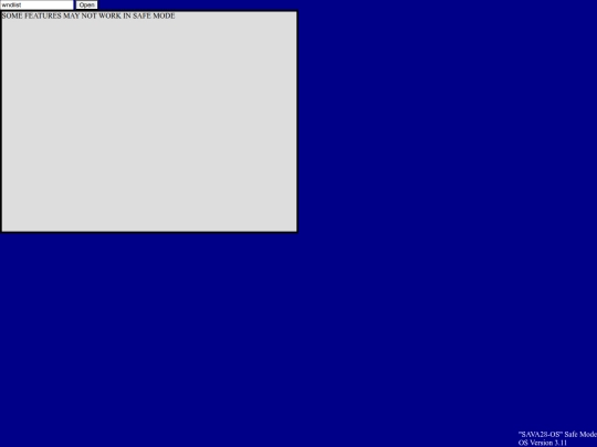 os/safe screenshot