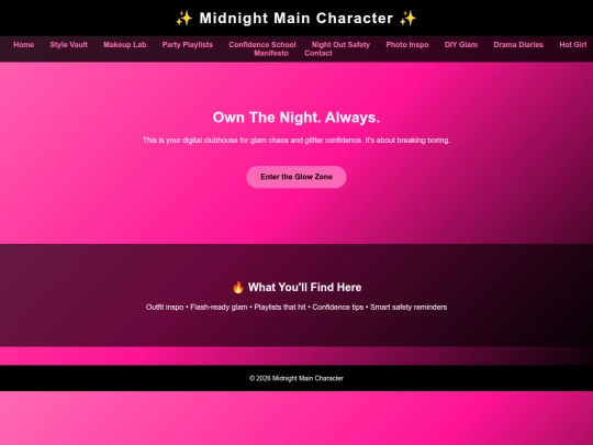 Weirdhomepage screenshot