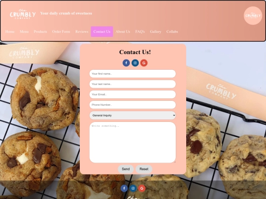 contact screenshot
