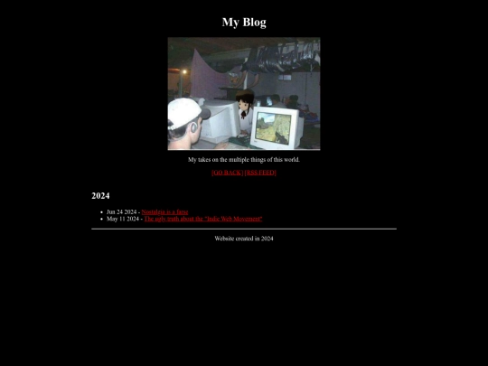 blog screenshot