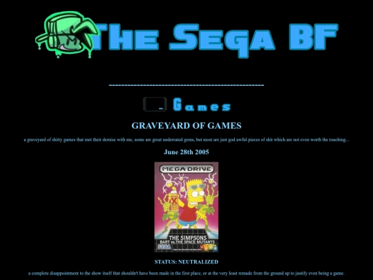 Games screenshot