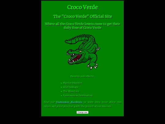 croco-verde screenshot