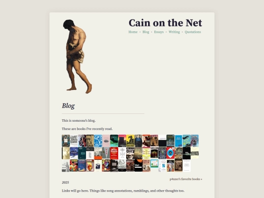 blog screenshot