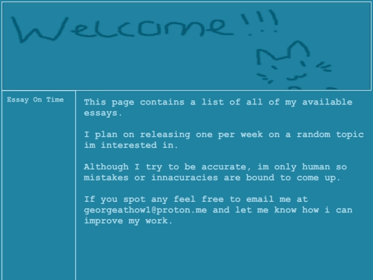 Essaylist screenshot