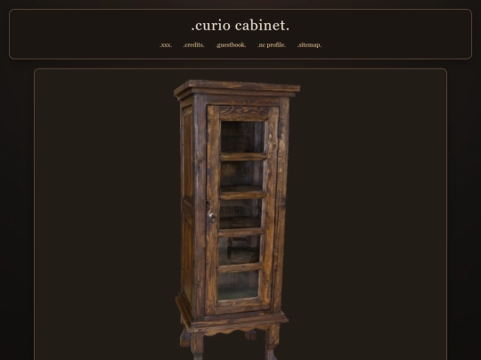 curios/curios screenshot