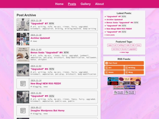 archive screenshot
