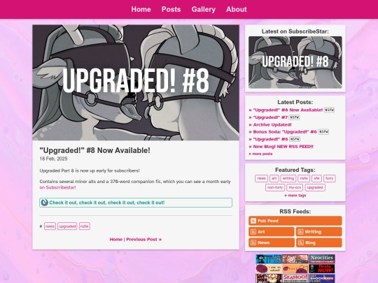 posts/2025-02-18-Upgraded-8-Now-Available screenshot