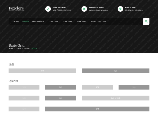 pages/basic-grid screenshot