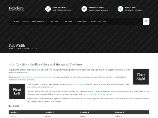 pages/full-width screenshot