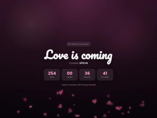 countdowns/valentines-day-countdown screenshot