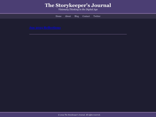 blog screenshot