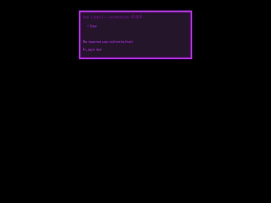 not_found screenshot