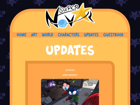 updates screenshot