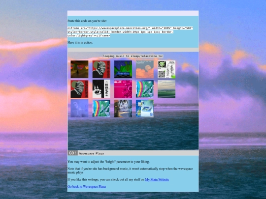 embedwavespace screenshot