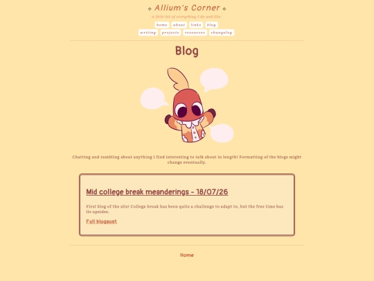 blog screenshot