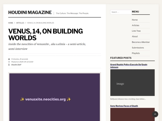 venusxite screenshot