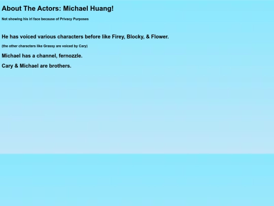 MichaelHuang screenshot
