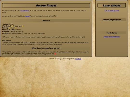 stories screenshot