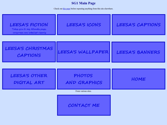 1a_SG1MainPage screenshot