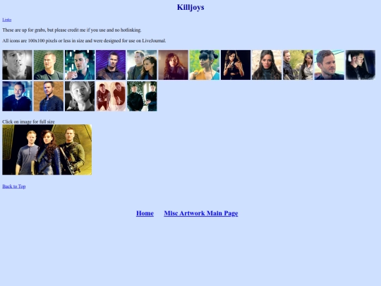 MiscFandomArtwork/10Killjoys screenshot