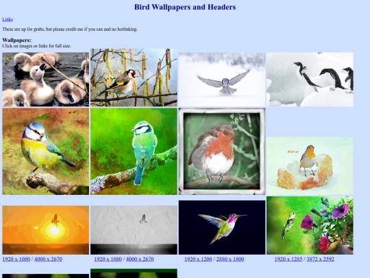 NonFandomDigitalIcons/Artwork/06bBirdsWallpapersHeaders screenshot