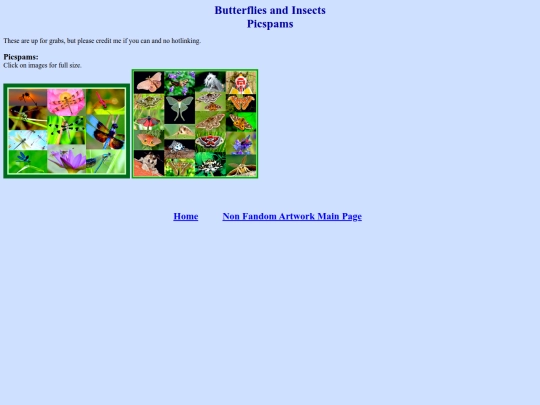 NonFandomDigitalIcons/Artwork/07cButterflyInsectPicspams screenshot