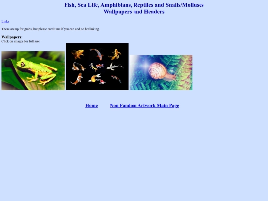 NonFandomDigitalIcons/Artwork/08bFishSeaLifeAmphibianWallpapersHeaders screenshot
