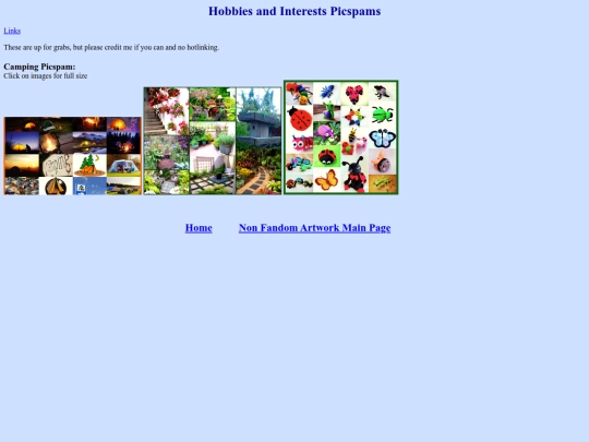 NonFandomDigitalIcons/Artwork/11cHobbiesInterestsPicspams screenshot