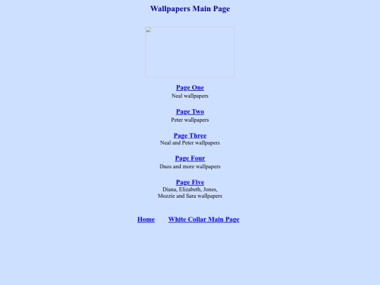 WhiteCollarArt/WCDigitalArt_WallpaperMainPage screenshot