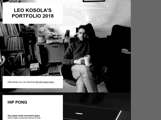 Portfolio screenshot