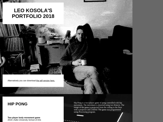 Portfolio/testifolio screenshot