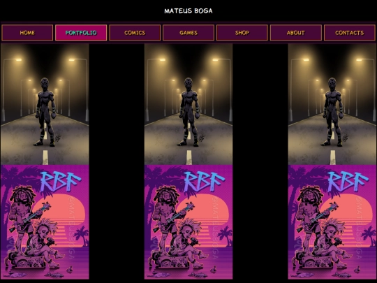 portfolio screenshot