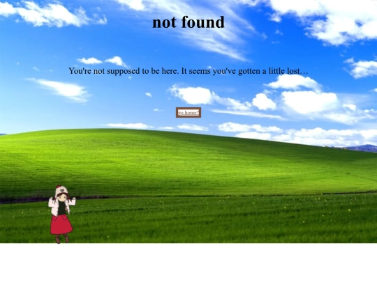 not_found screenshot