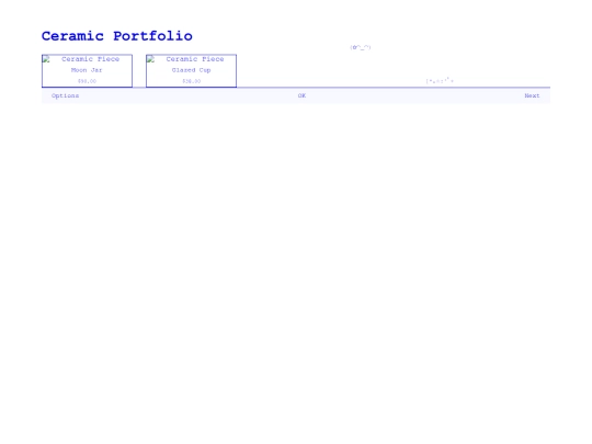 portfolio/ceramic screenshot