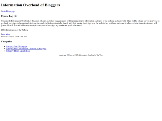 blog screenshot