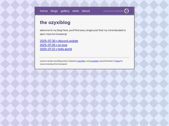 blogs screenshot
