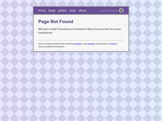 not_found screenshot
