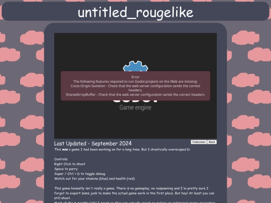 rougelike screenshot