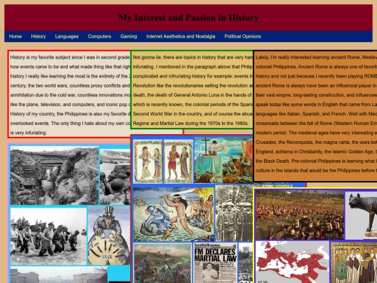 interestinhistory screenshot