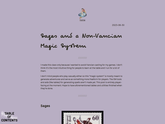 posts/sages screenshot