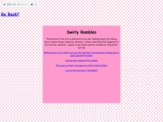 rambles screenshot