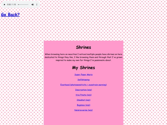 shrines screenshot