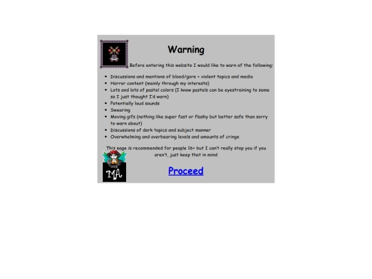 warning screenshot