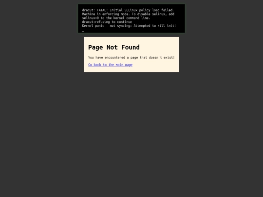 not_found screenshot