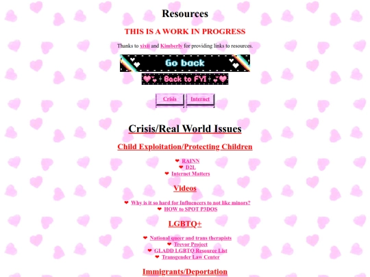 resources screenshot
