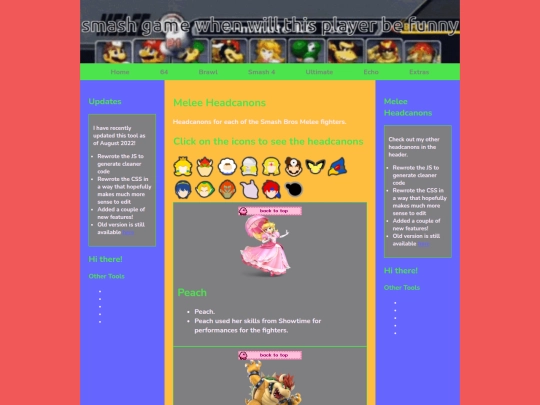 smash_bros/meleeheadcanons screenshot