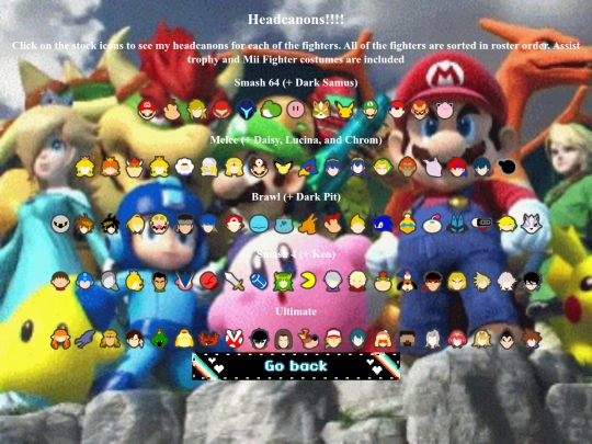 smash_bros/smashheadcanonshub screenshot