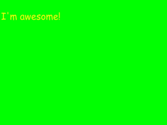awesome screenshot